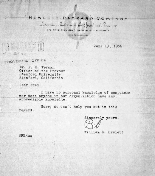 HP Computer Letter