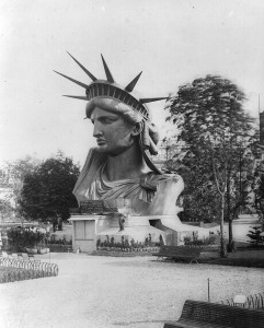 Head of the Statue of Liberty: Paris World's Fair, 1878